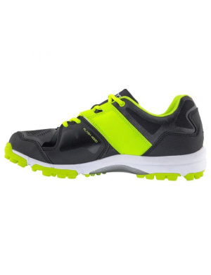 Grays Flash 4000 Snr Hockey Shoes - Black/Lime